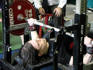 Teen Powerlifting Bench Press