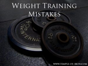Weight Training Mistakes