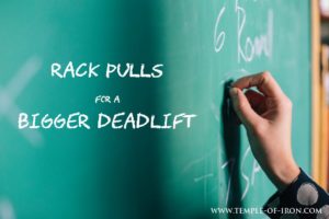 Deadlift rack pulls